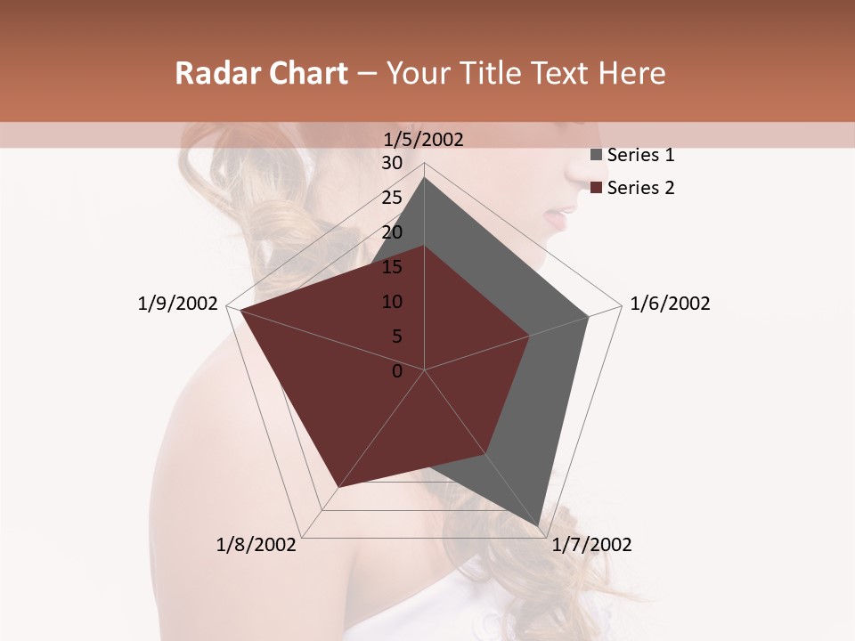 Blond Studio Necklace PowerPoint Template