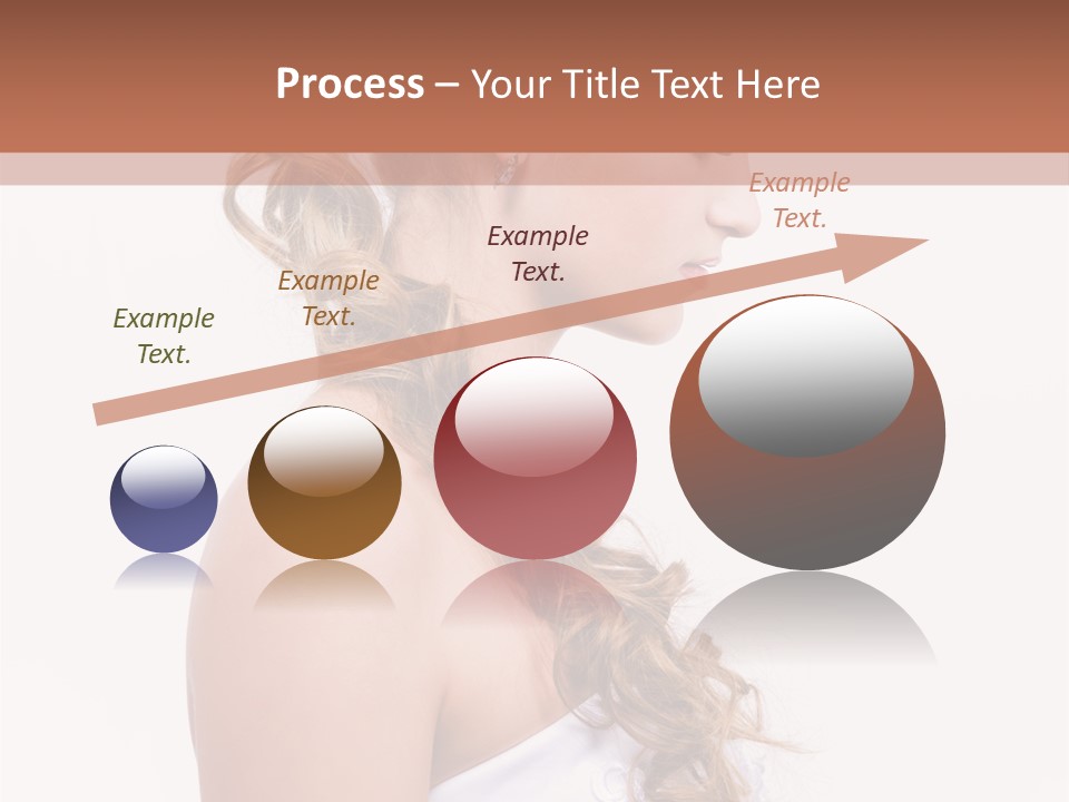 Blond Studio Necklace PowerPoint Template