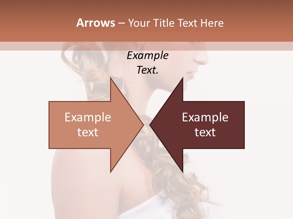 Blond Studio Necklace PowerPoint Template