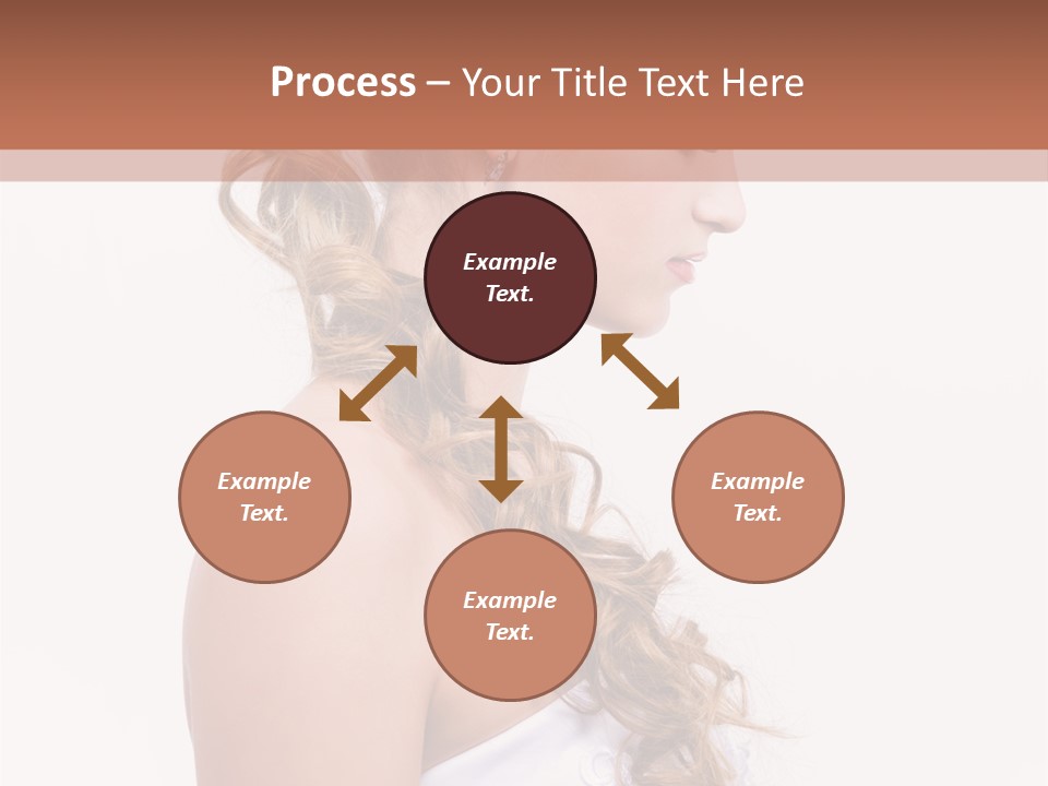 Blond Studio Necklace PowerPoint Template