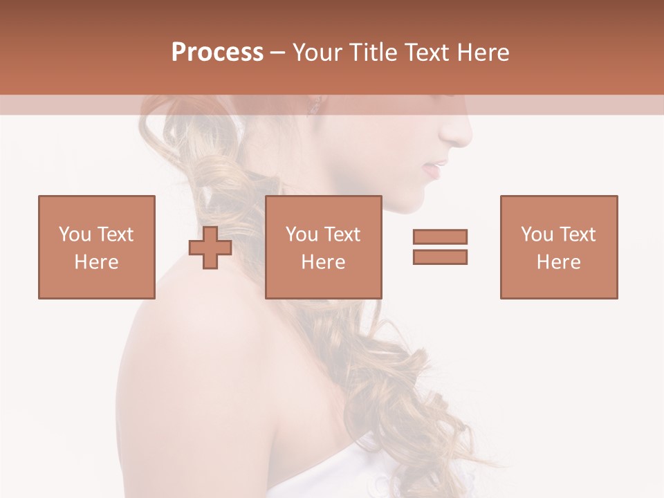 Blond Studio Necklace PowerPoint Template