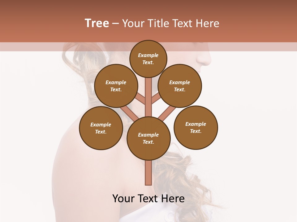 Blond Studio Necklace PowerPoint Template