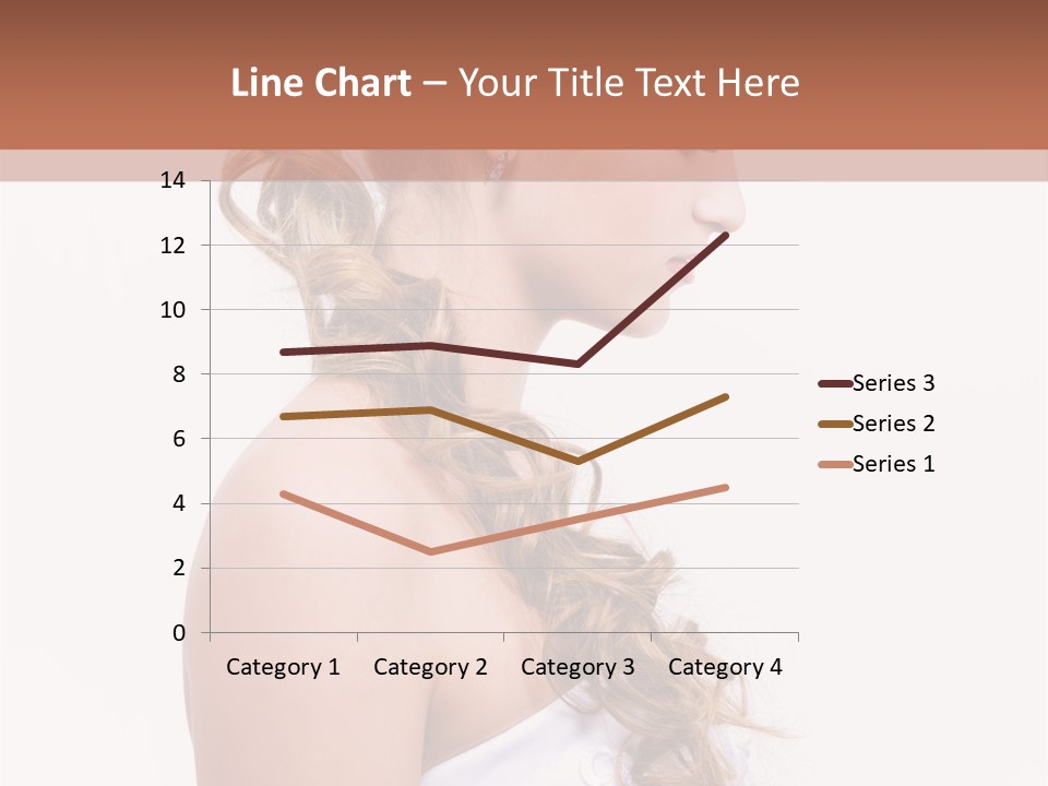 Blond Studio Necklace PowerPoint Template