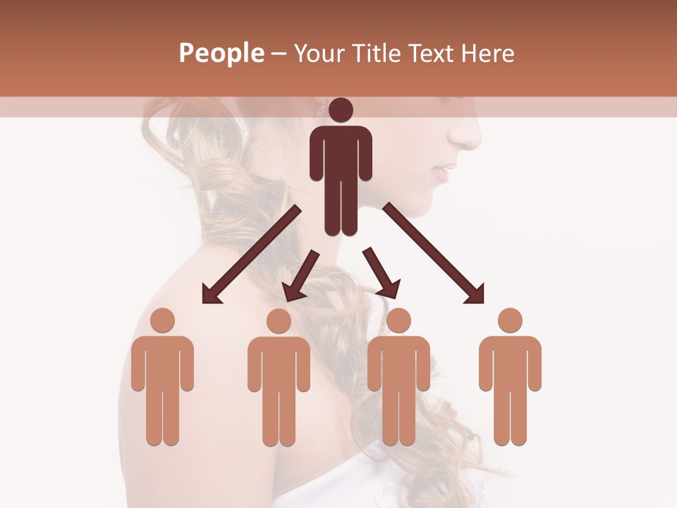 Blond Studio Necklace PowerPoint Template