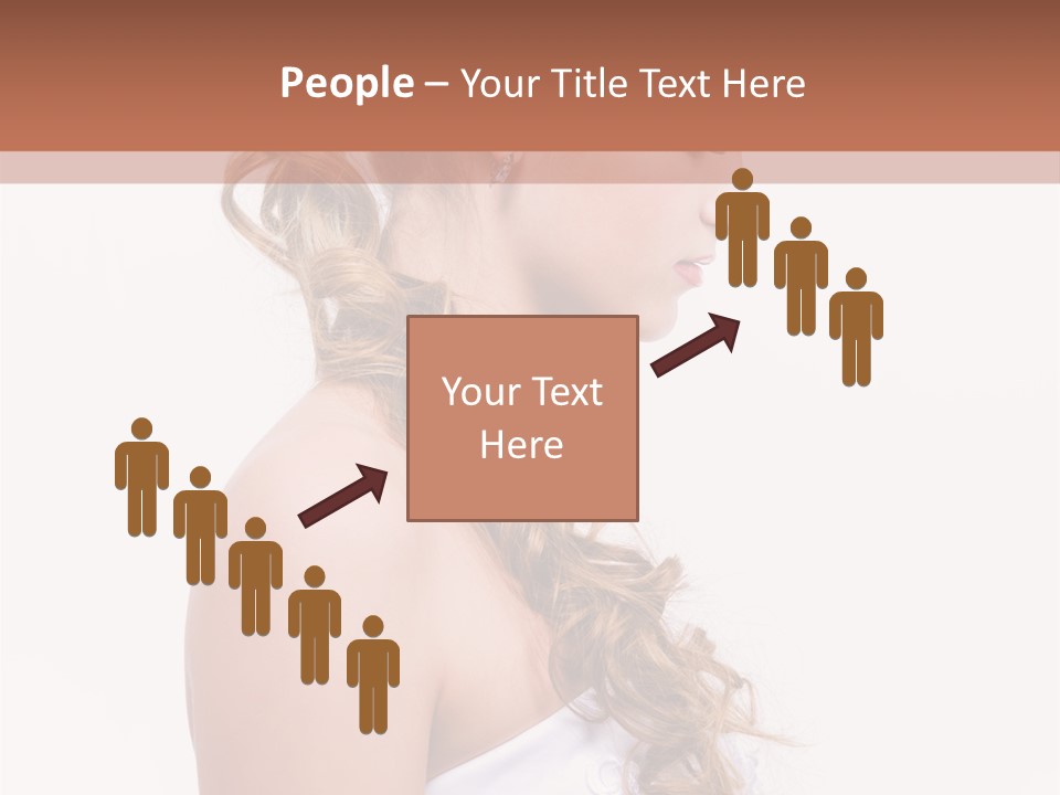 Blond Studio Necklace PowerPoint Template