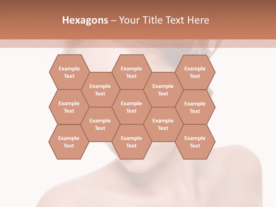 Fashion Beautiful Blonde PowerPoint Template