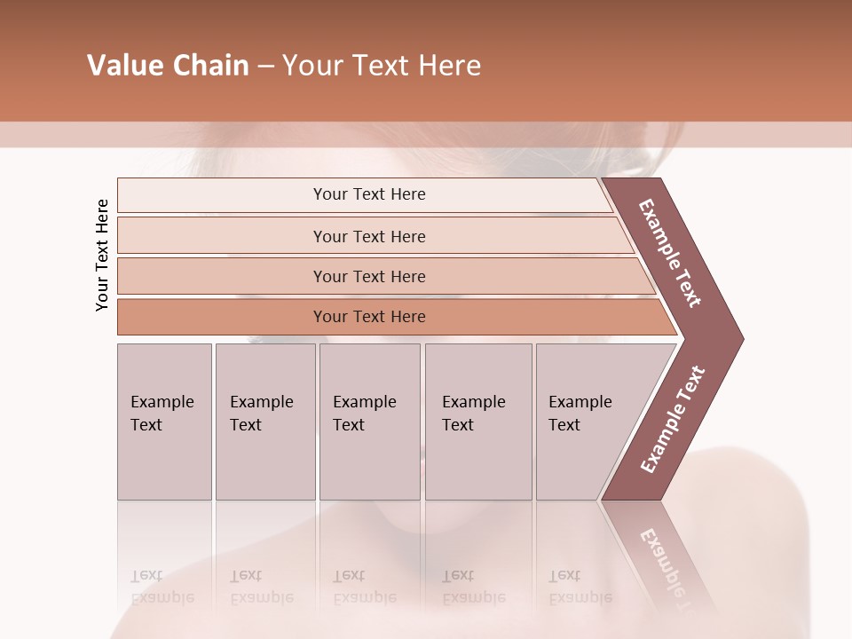 Fashion Beautiful Blonde PowerPoint Template