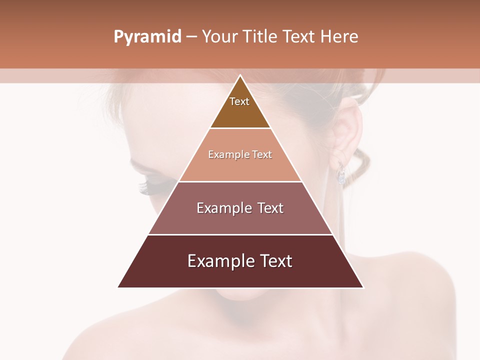 Fashion Beautiful Blonde PowerPoint Template