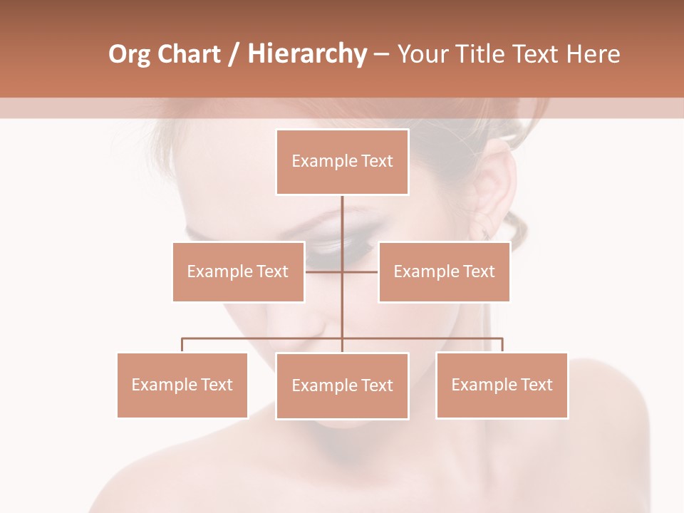 Fashion Beautiful Blonde PowerPoint Template