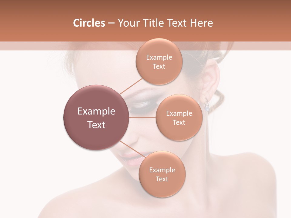 Fashion Beautiful Blonde PowerPoint Template