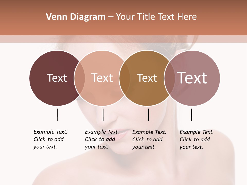 Fashion Beautiful Blonde PowerPoint Template