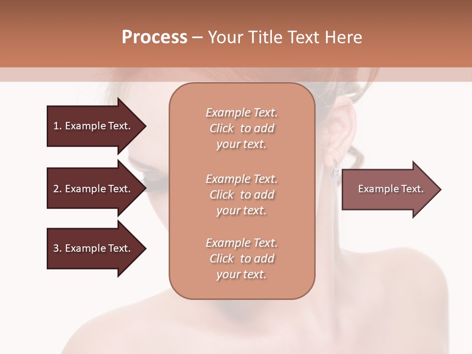 Fashion Beautiful Blonde PowerPoint Template