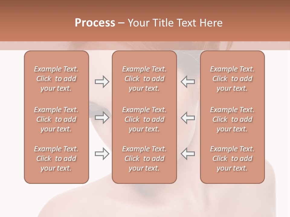 Fashion Beautiful Blonde PowerPoint Template