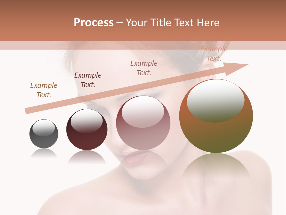 Fashion Beautiful Blonde PowerPoint Template