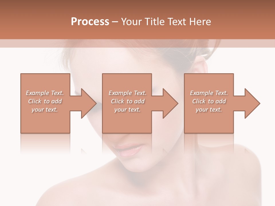 Fashion Beautiful Blonde PowerPoint Template