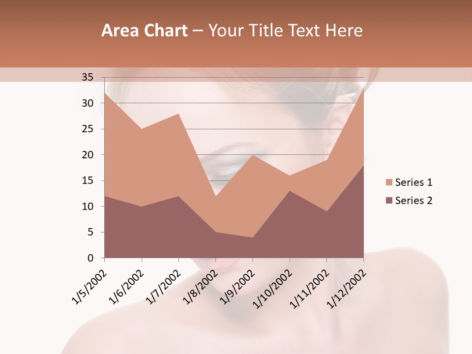 Fashion Beautiful Blonde PowerPoint Template