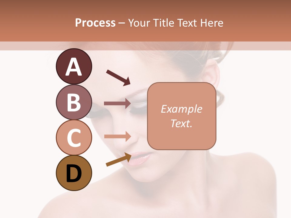 Fashion Beautiful Blonde PowerPoint Template