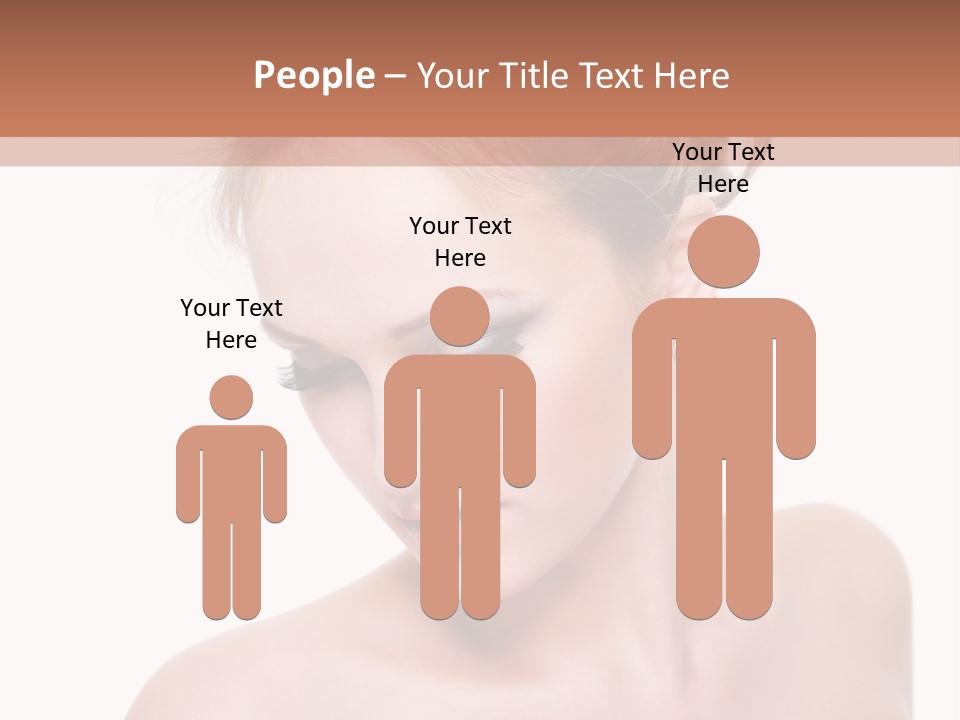 Fashion Beautiful Blonde PowerPoint Template