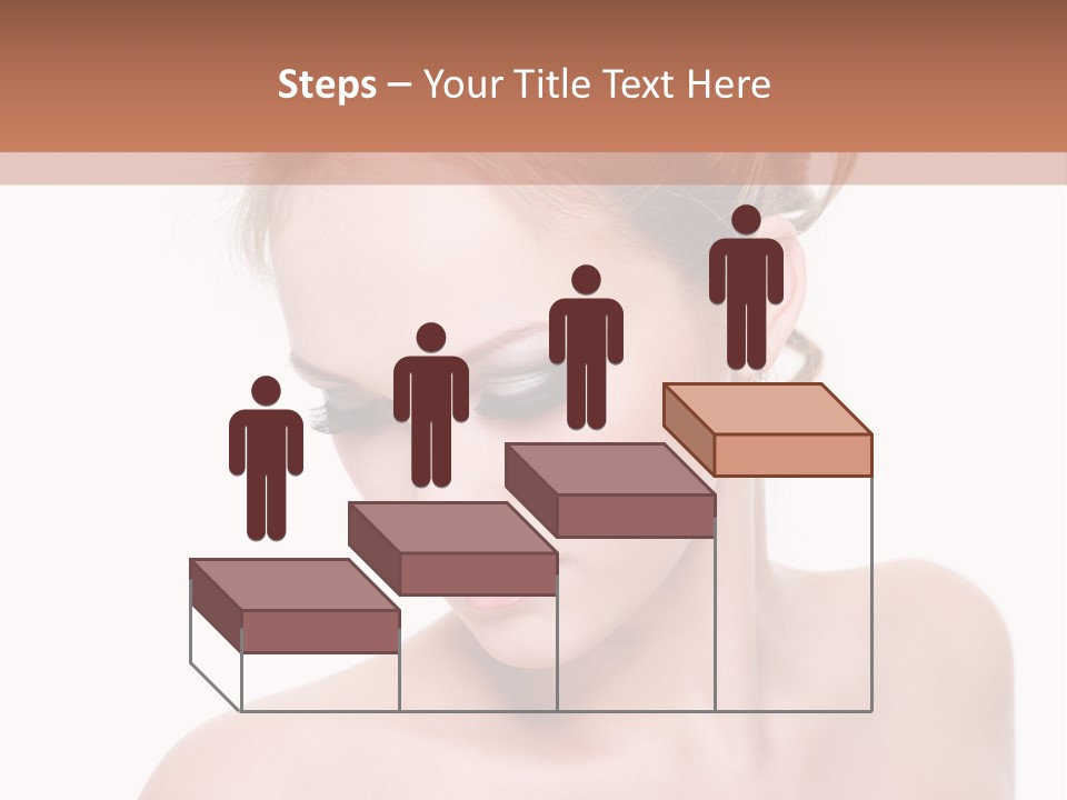 Fashion Beautiful Blonde PowerPoint Template