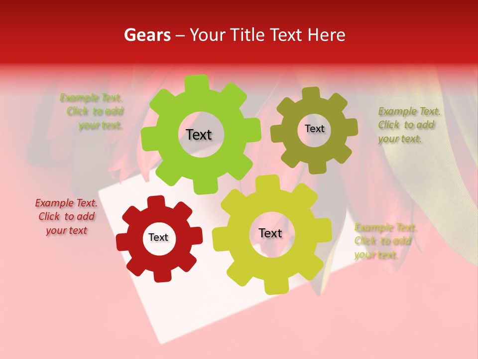 Copy Card Bunch PowerPoint Template