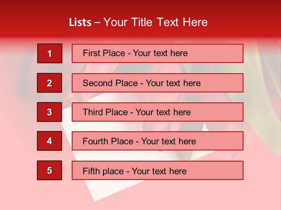 Copy Card Bunch PowerPoint Template