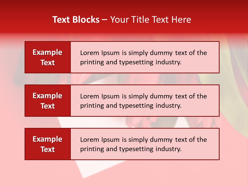 Copy Card Bunch PowerPoint Template