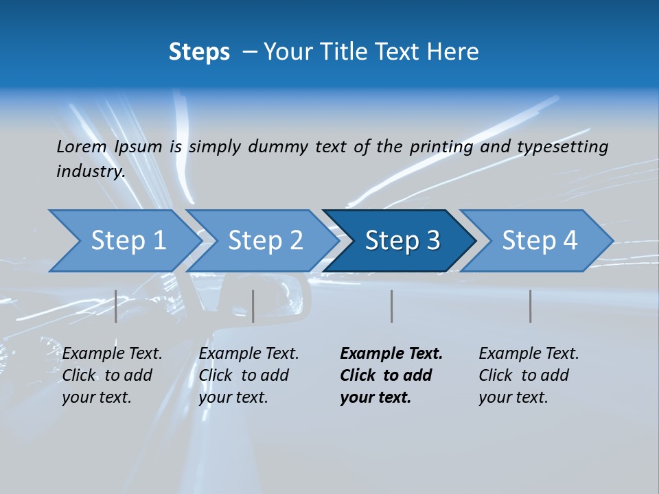 Dark Curve Downtown PowerPoint Template