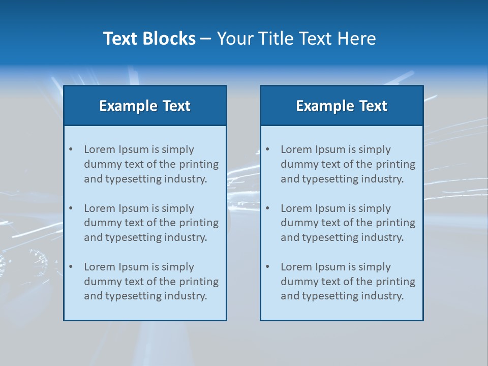 Dark Curve Downtown PowerPoint Template