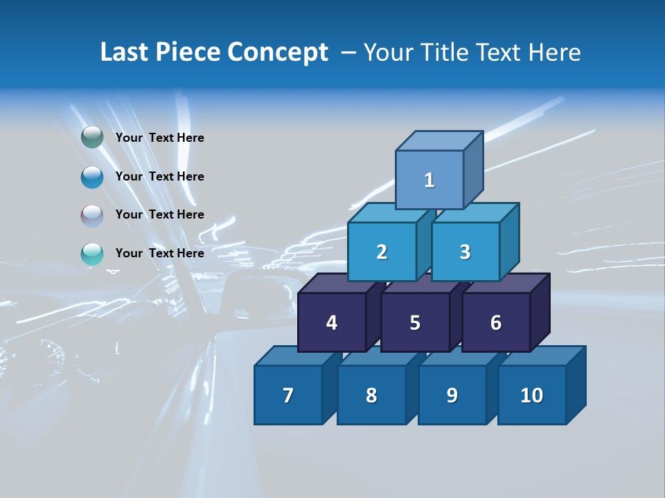 Dark Curve Downtown PowerPoint Template