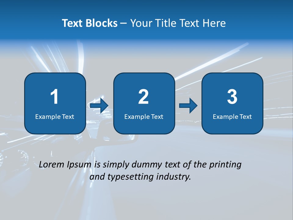 Dark Curve Downtown PowerPoint Template