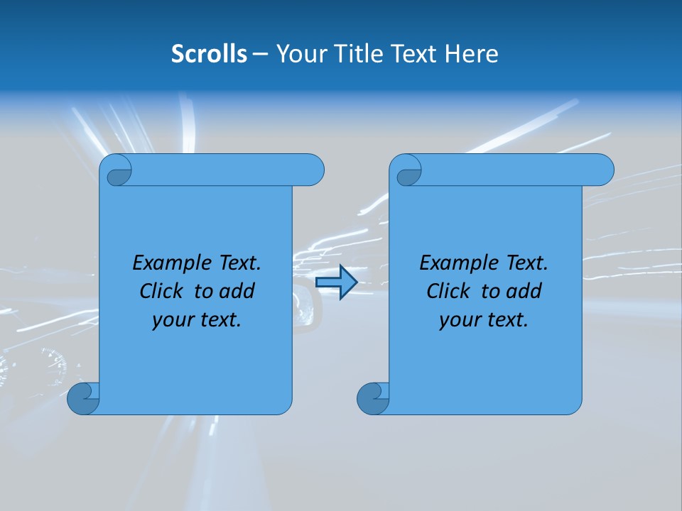 Dark Curve Downtown PowerPoint Template