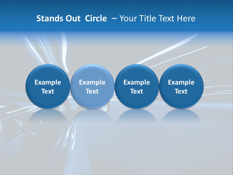 Dark Curve Downtown PowerPoint Template