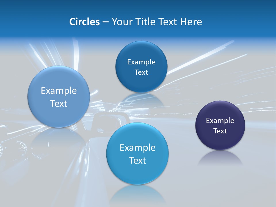 Dark Curve Downtown PowerPoint Template