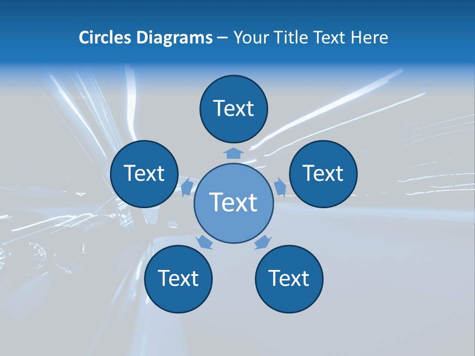 Dark Curve Downtown PowerPoint Template
