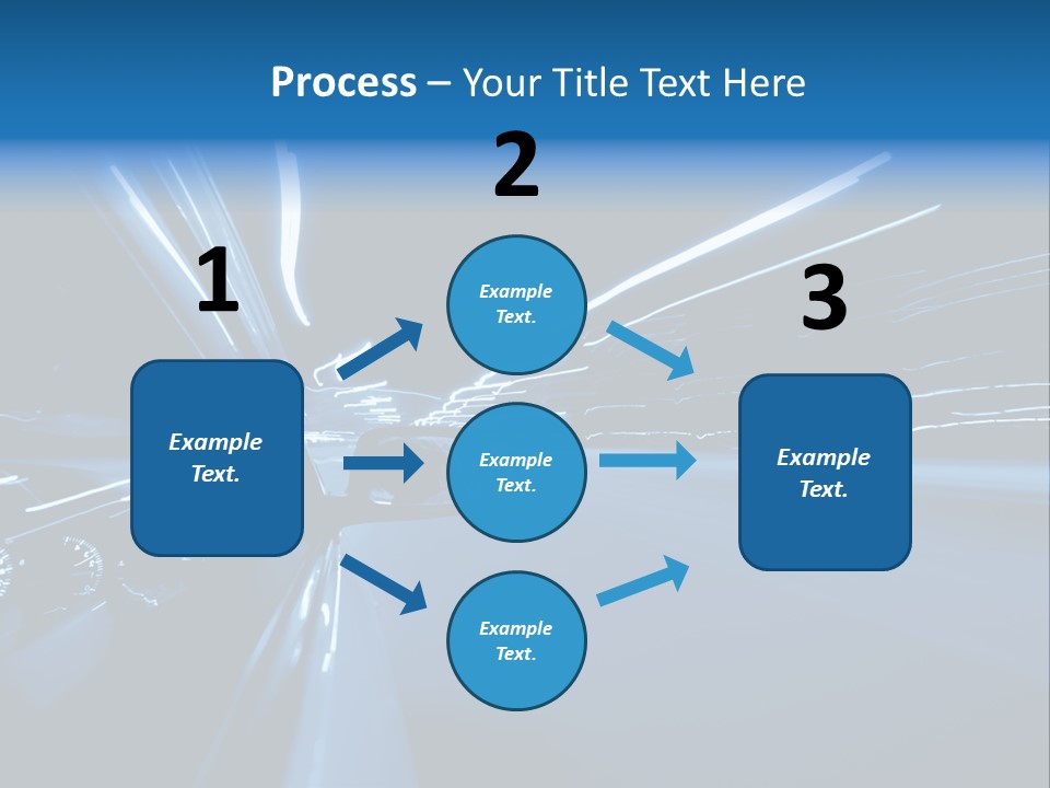 Dark Curve Downtown PowerPoint Template