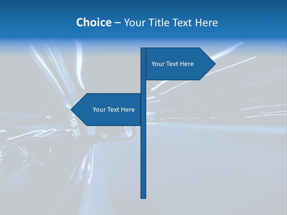 Dark Curve Downtown PowerPoint Template