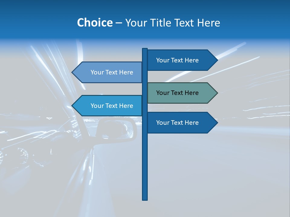 Dark Curve Downtown PowerPoint Template