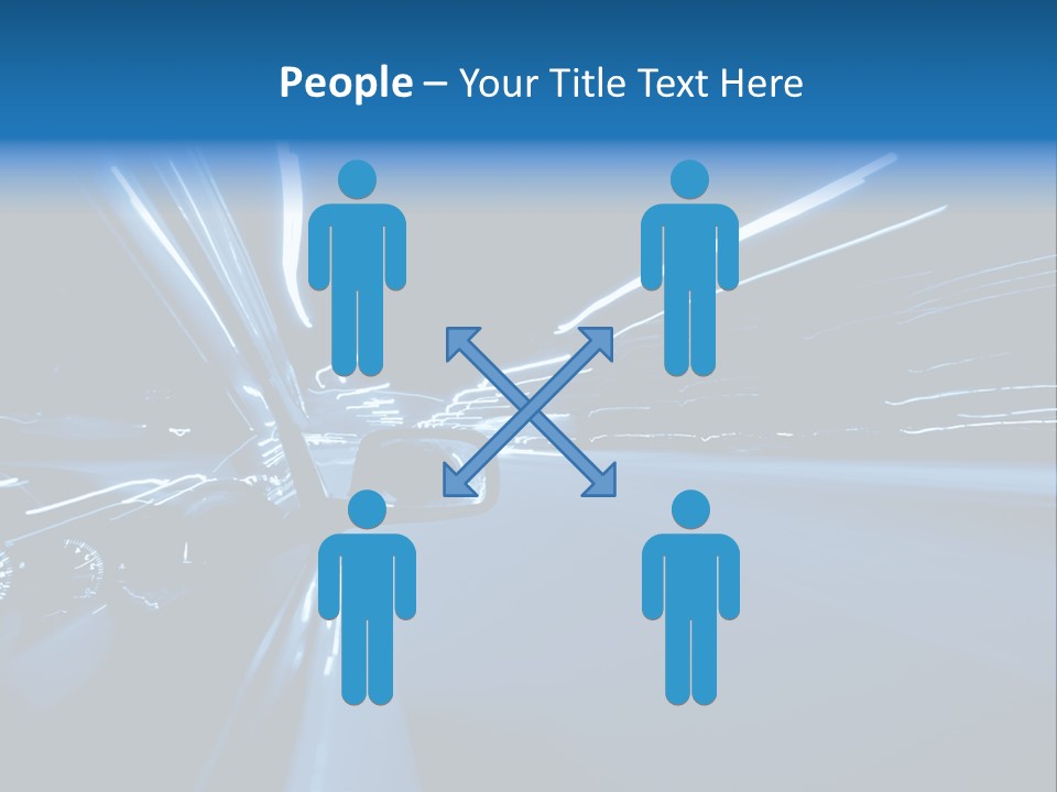 Dark Curve Downtown PowerPoint Template