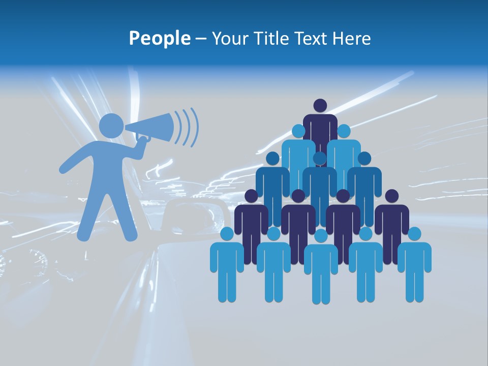 Dark Curve Downtown PowerPoint Template