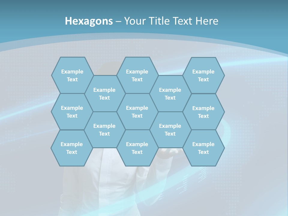 Professional Finger Girl PowerPoint Template