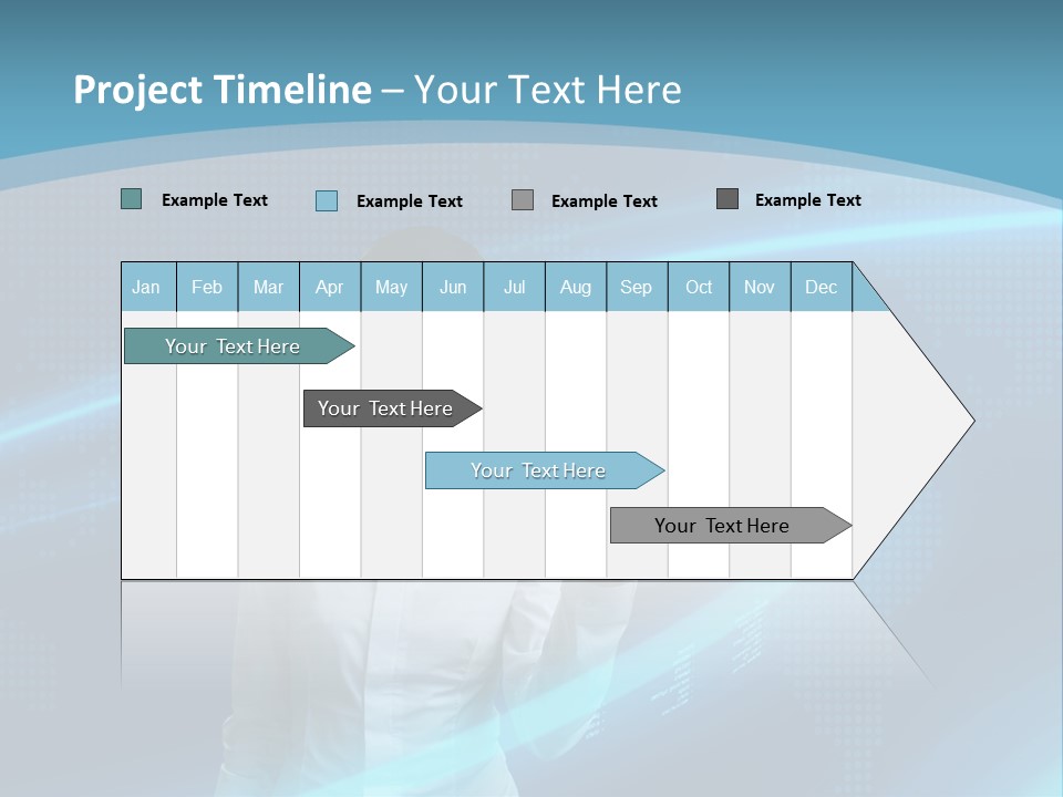 Professional Finger Girl PowerPoint Template