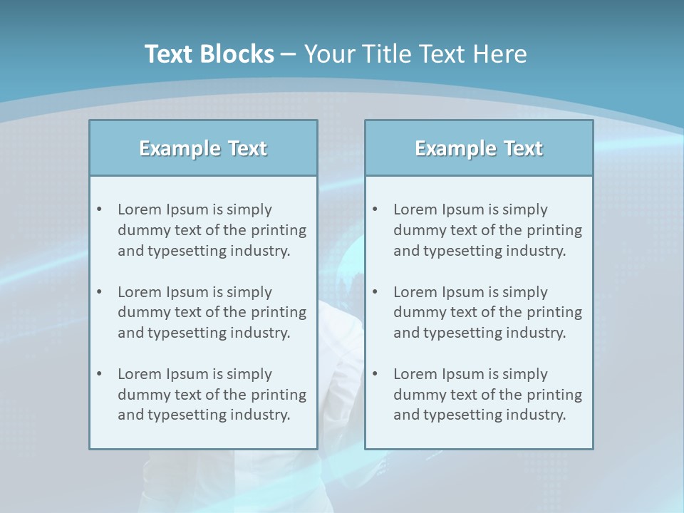 Professional Finger Girl PowerPoint Template