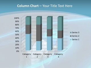 Professional Finger Girl PowerPoint Template