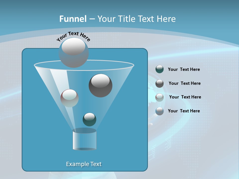 Professional Finger Girl PowerPoint Template