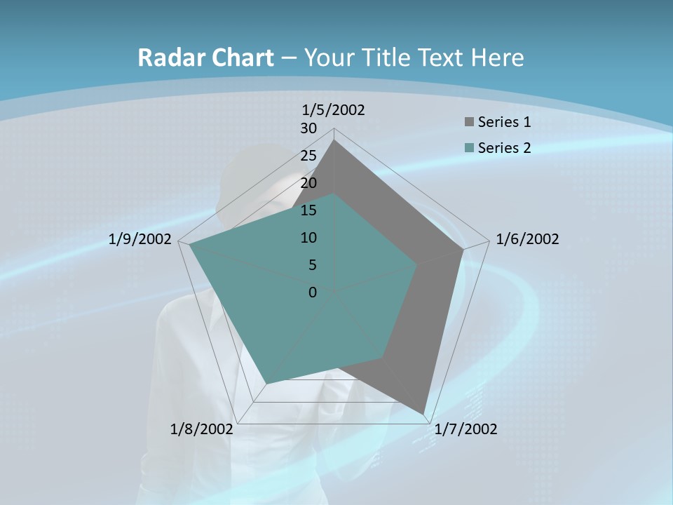 Professional Finger Girl PowerPoint Template