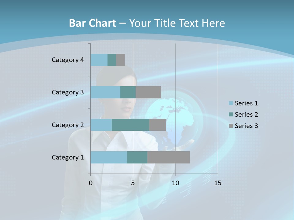 Professional Finger Girl PowerPoint Template