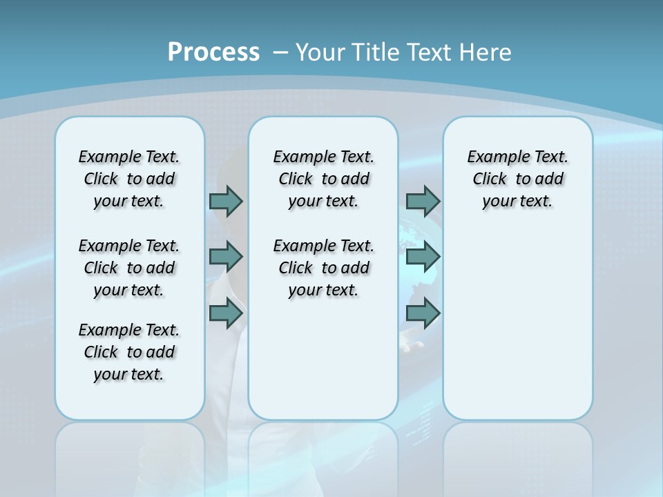 Professional Finger Girl PowerPoint Template