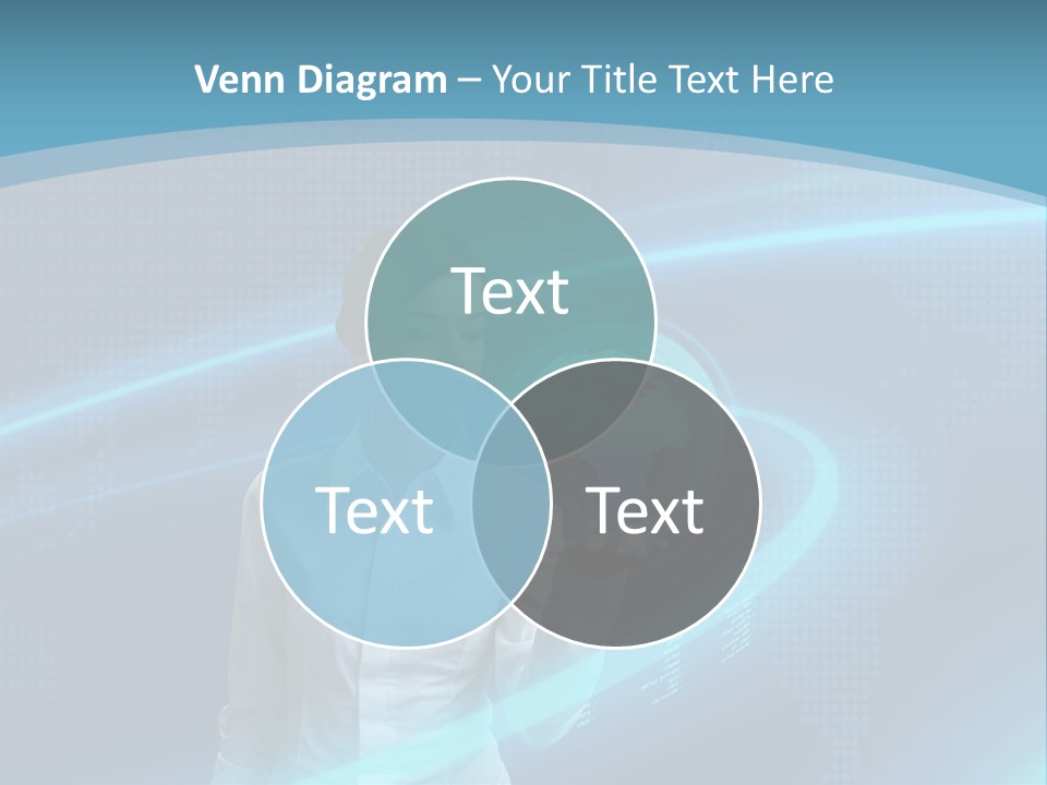 Professional Finger Girl PowerPoint Template