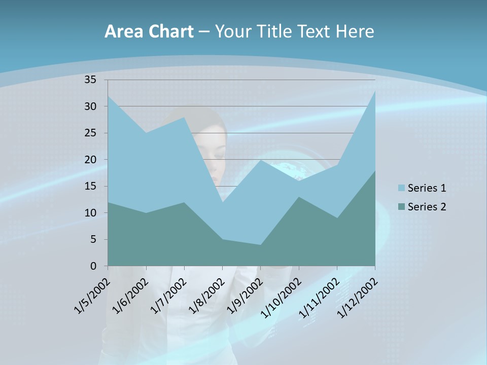 Professional Finger Girl PowerPoint Template