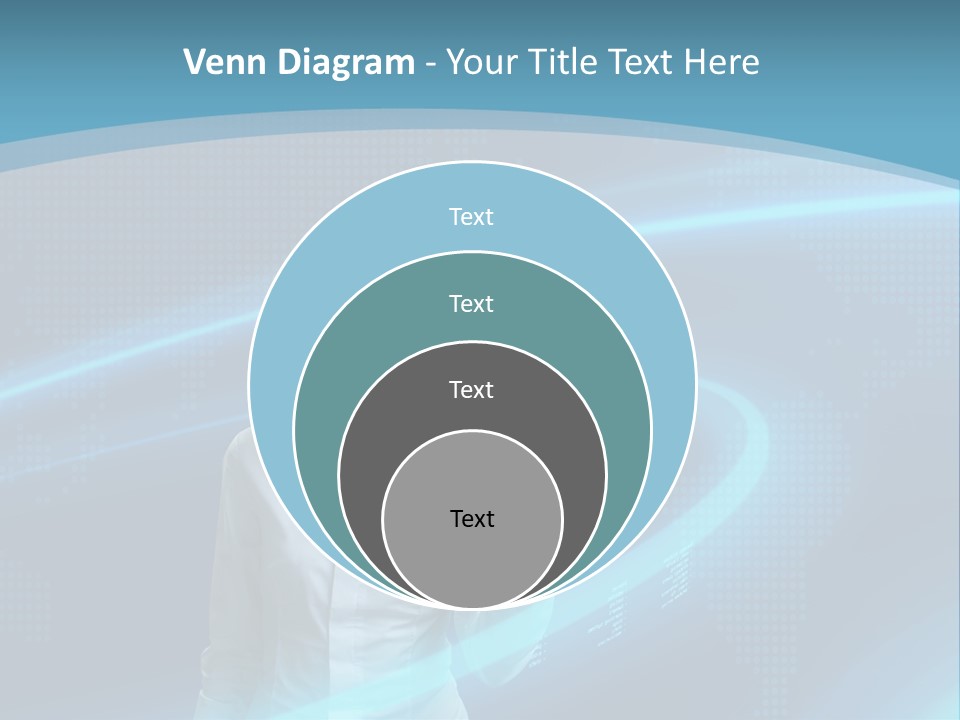 Professional Finger Girl PowerPoint Template